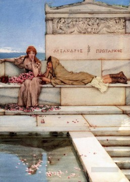 ザンテとファオンのロマンチックなサー・ローレンス・アルマ・タデマ Oil Paintings